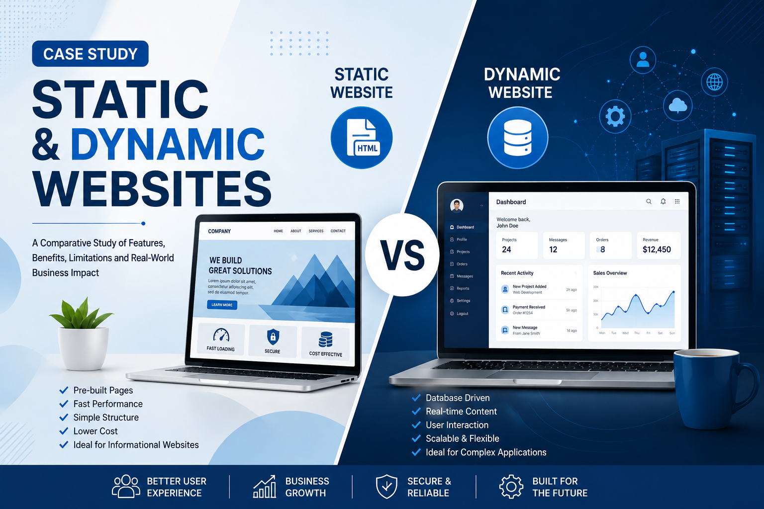 Static and Dynamic Websites