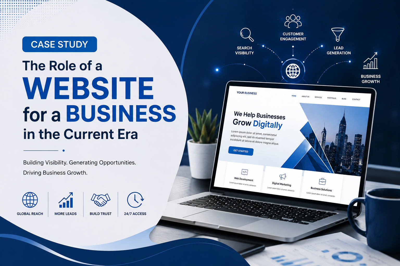The Role of a Website for a Business in the Current Era